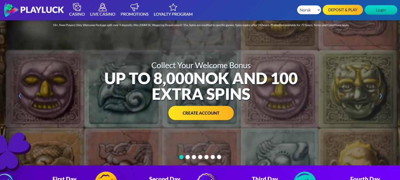 Hvorfor spille på PlayLuck Casino