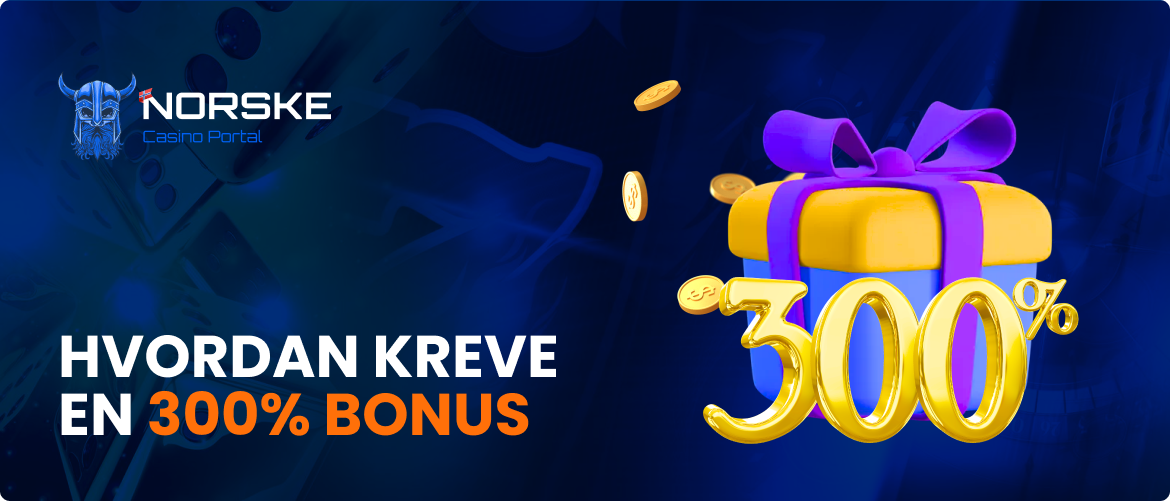 Hvordan kreve en 300% bonus